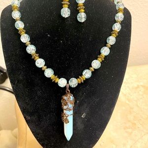 Vintage bullet necklace